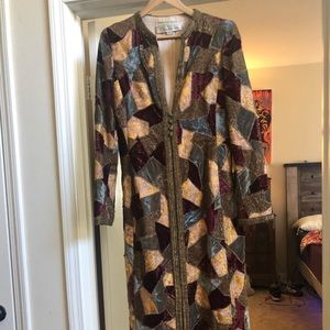 70’s vintage Oscar De La Renta patchwork jacket